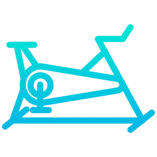 Велосипед Веб Іконка Проста Ілюстрація — стоковий вектор