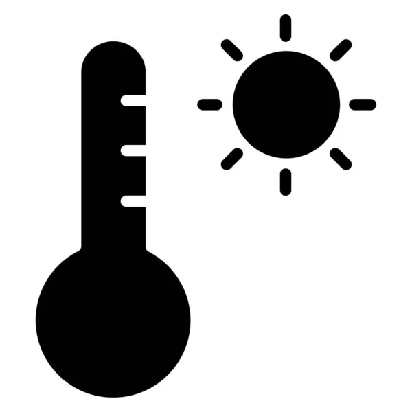 温度简单图标 矢量图 — 图库矢量图片