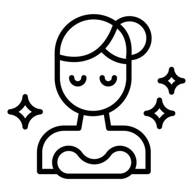 Evlat. Web simgesi basit illüstrasyon