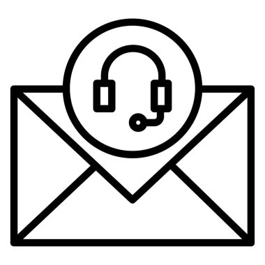 posta simgesi, vektör illüstrasyonu