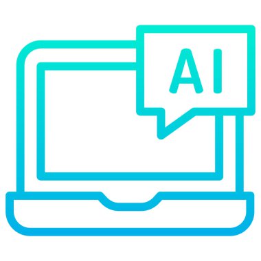 dizüstü bilgisayar simgesi, vektör illüstrasyonu