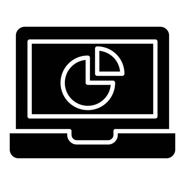 Laptop Computer Icon Vector Illustration — Stock Vector