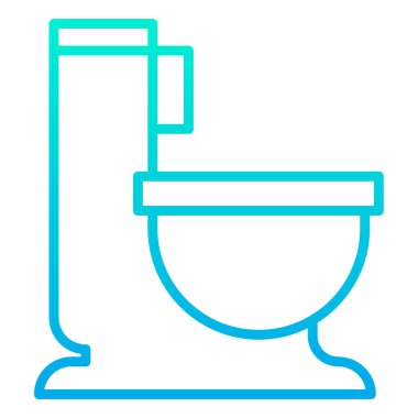 Mutfak havlusu simgesinin vektör çizimi