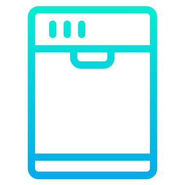 Dosya. Web simgesi vektör illüstrasyonu