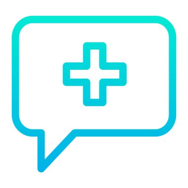 Masaj Ağı simgesi basit vektör illüstrasyonu