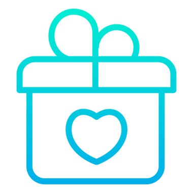 hediye kutusu vektör illüstrasyonu