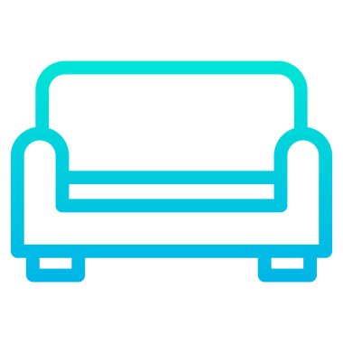 Beyaz arkaplanda basit vektör simgesi