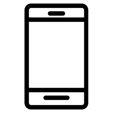 Smartphone Simgesi, vektör illüstrasyonu