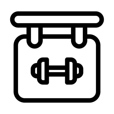 Pano simgesinin vektör illüstrasyonu