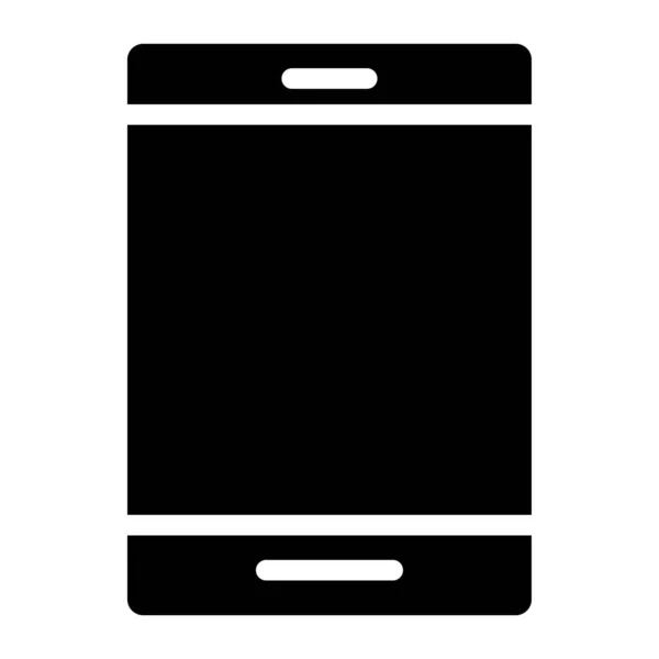 Tablette Icône Simple Illustration Vectorielle — Image vectorielle