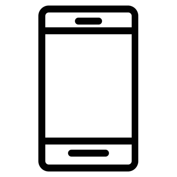 Ícone Smartphone Ilustração Vetorial — Vetor de Stock