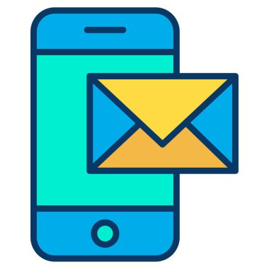 posta simgesi, vektör illüstrasyonu