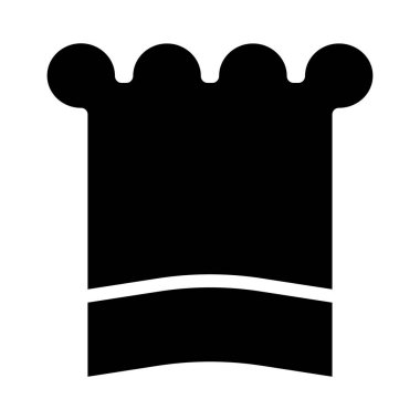 Şef simge vektör illüstrasyonu 