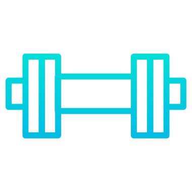 Dambıl. Web simgesi basit illüstrasyon