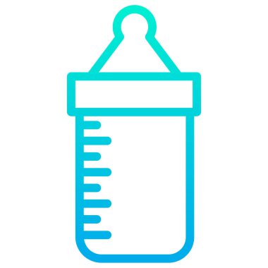 süt ağı simgesi basit illüstrasyon