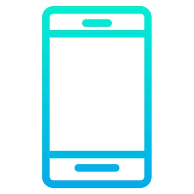 Smartphone Simgesi, vektör illüstrasyonu