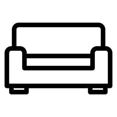 Beyaz arkaplanda basit vektör simgesi