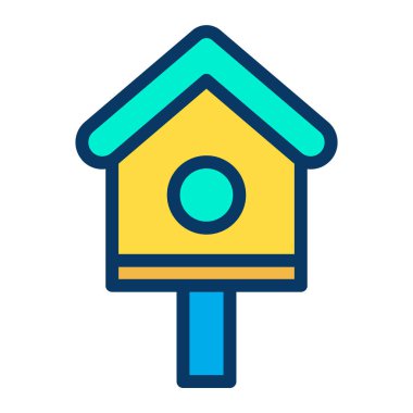 basit ev simgesini, vektör çizim