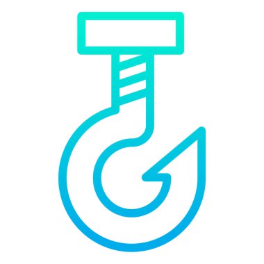 Web simgesi balıkçılık, illüstrasyon vektör 