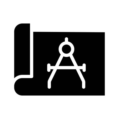 Minimalist vektör simgesini beyaza izole et 