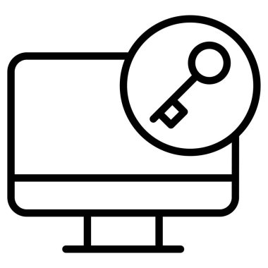 bilgisayar simgesi, vektör illüstrasyonu