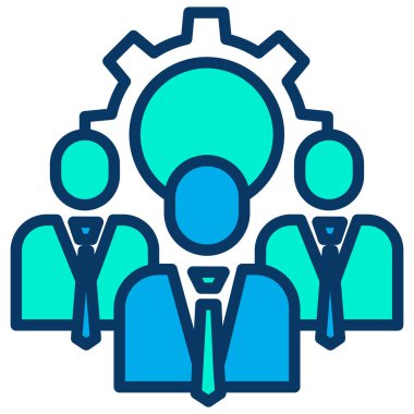 iş konsepti vektör illüstrasyonu basit sanat 