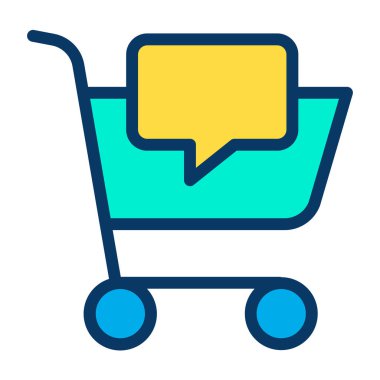 Alışveriş arabası. Basit tasarım