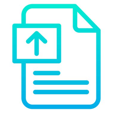 Basit simge, vektör illüstrasyonu yükleniyor