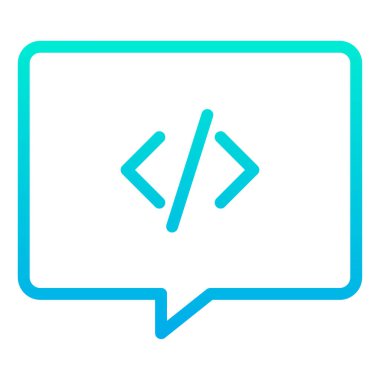 Sohbet kavramı basit sanat vektörü illüstrasyonu 