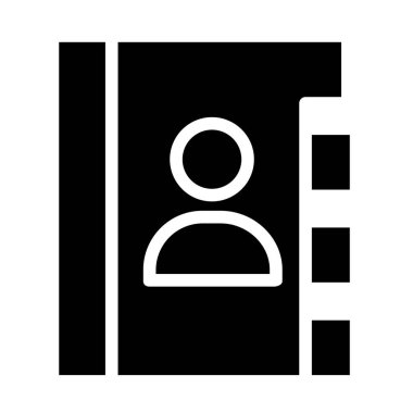 kitap simgesi, vektör illüstrasyonu