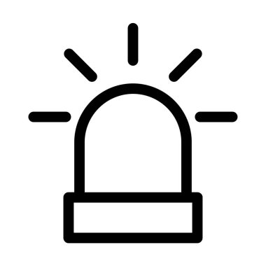 Acil durum web simgesi, vektör çizim 