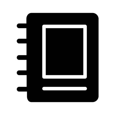 Kitap. Web simgesi basit tasarım