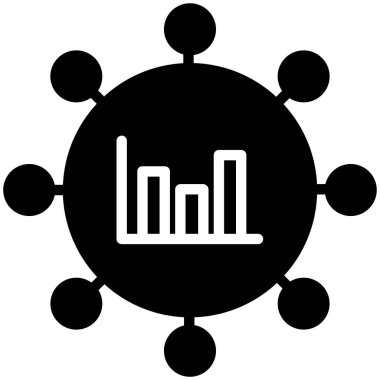 ticari analitik vektör illüstrasyonu basit sanat 