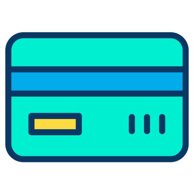 Kredi kartıyla. Web simgesi