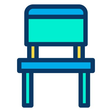 Beyaz üzerinde izole edilmiş minimalist vektör simgesi