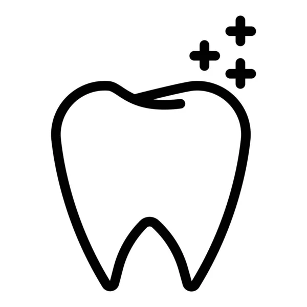 Οδοντιατρική Φροντίδα Απλό Εικονίδιο Διανυσματική Απεικόνιση — Διανυσματικό Αρχείο