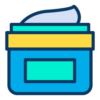 Havlu. Web simgesi basit illüstrasyon