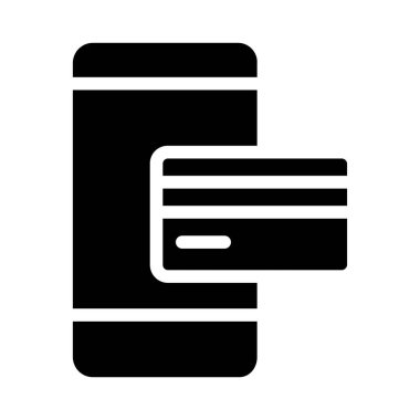 mobil ödeme kavramı, basit illüstrasyon