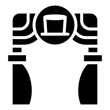 Katı bir kabartmanın simgesi