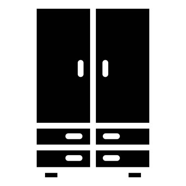 Kostüm simgesi vektör illüstrasyonu