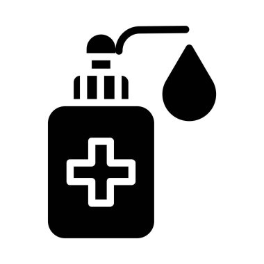 Tıbbi Sabun çizgisi vektör gösterimi