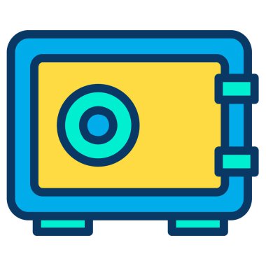 güvenlik, aygıt, vektör illüstrasyonu