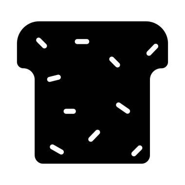 yiyecek simgesi, vektör illüstrasyonu