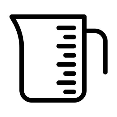 Web simgesi basit vektör illüstrasyonunu ölçülüyor