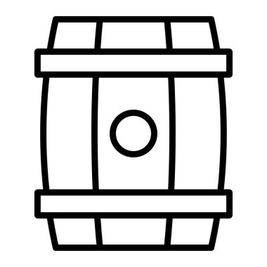 davul vektör simgesi. özet çizimi beyaz arkaplanda izole edildi.