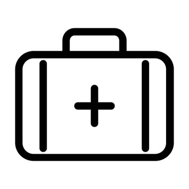 İlk yardım çantası. Basit tasarım