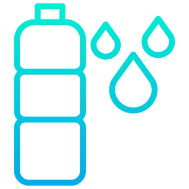 su damlası vektör simgesi