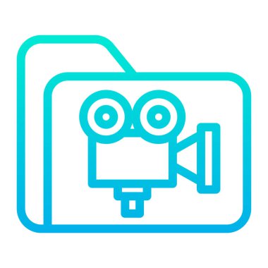 Dosya. Web simgesi basit illüstrasyon 