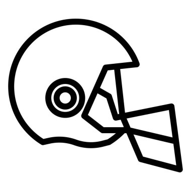 Basit şapka simgesi, vektör çizimi