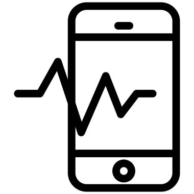 Cep telefonu. Basit resimleme